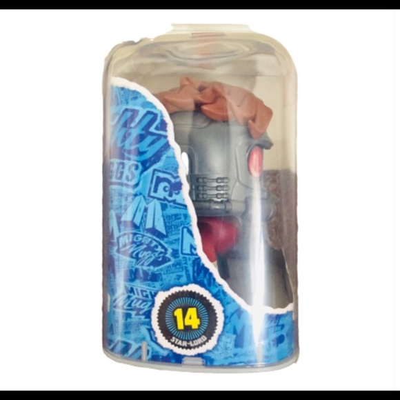 NWT MARVEL Mighty Muggs Star-Lord #14 Collectible Play Figure Grey One Size - Picture 4 of 7